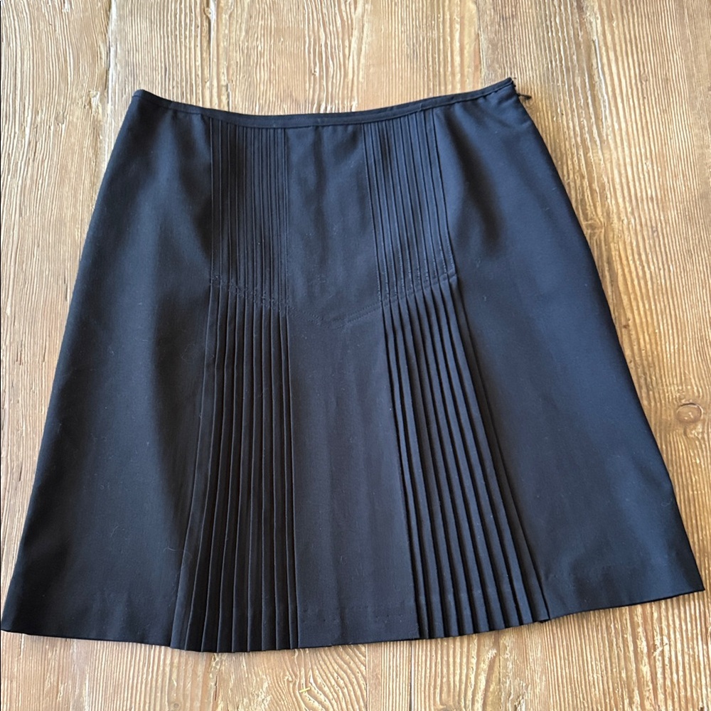 Worthington Works stretch separates Navy A-Line Skirt with Pleats